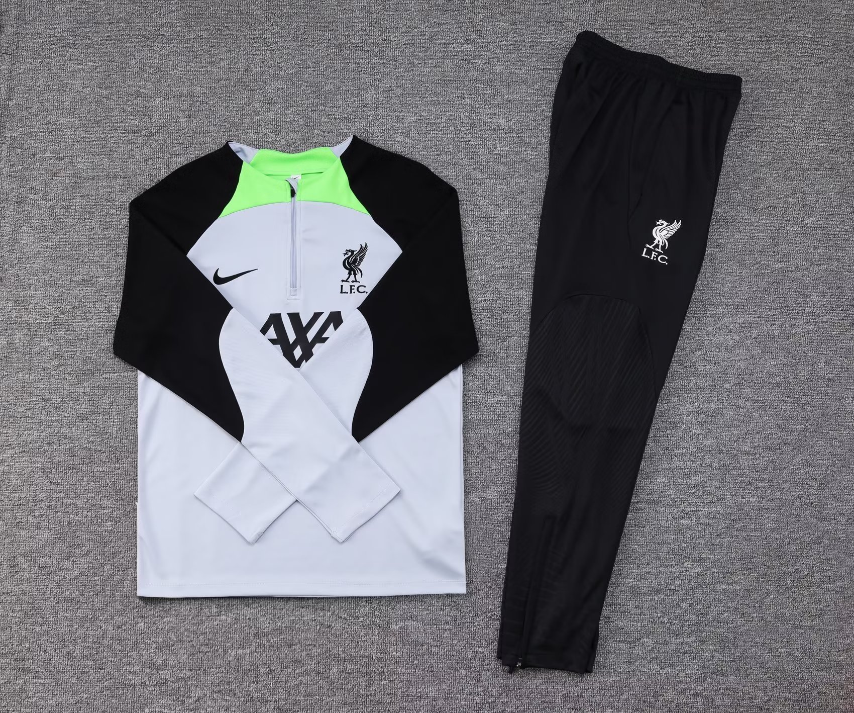 23/24 Liverpool Kids Grey Sweater Tracksuit Thai Quality - leoleo123123
