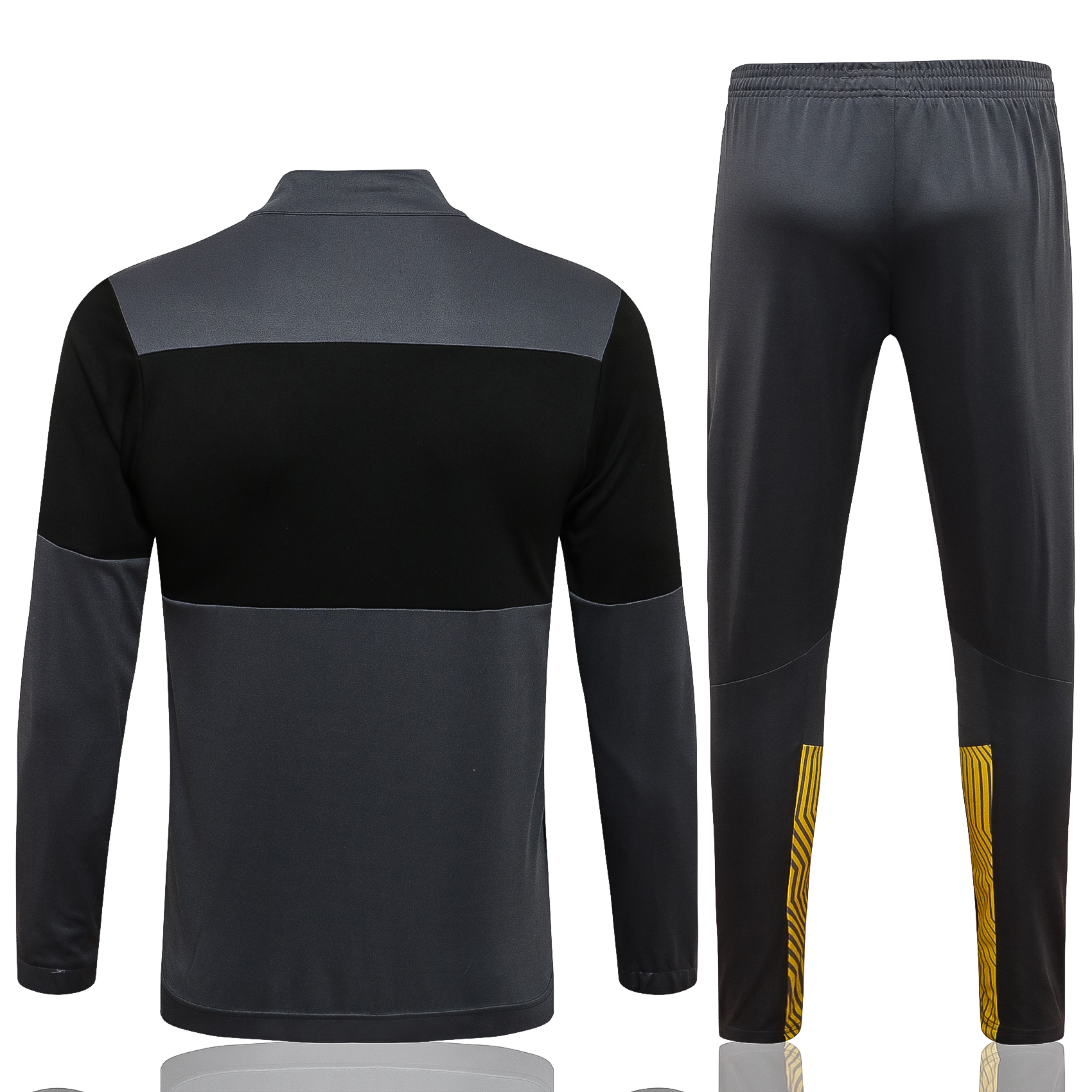 21-22 Dortmund Dark Grey Jacket Tracksuit Thai Quality - leoleo123123