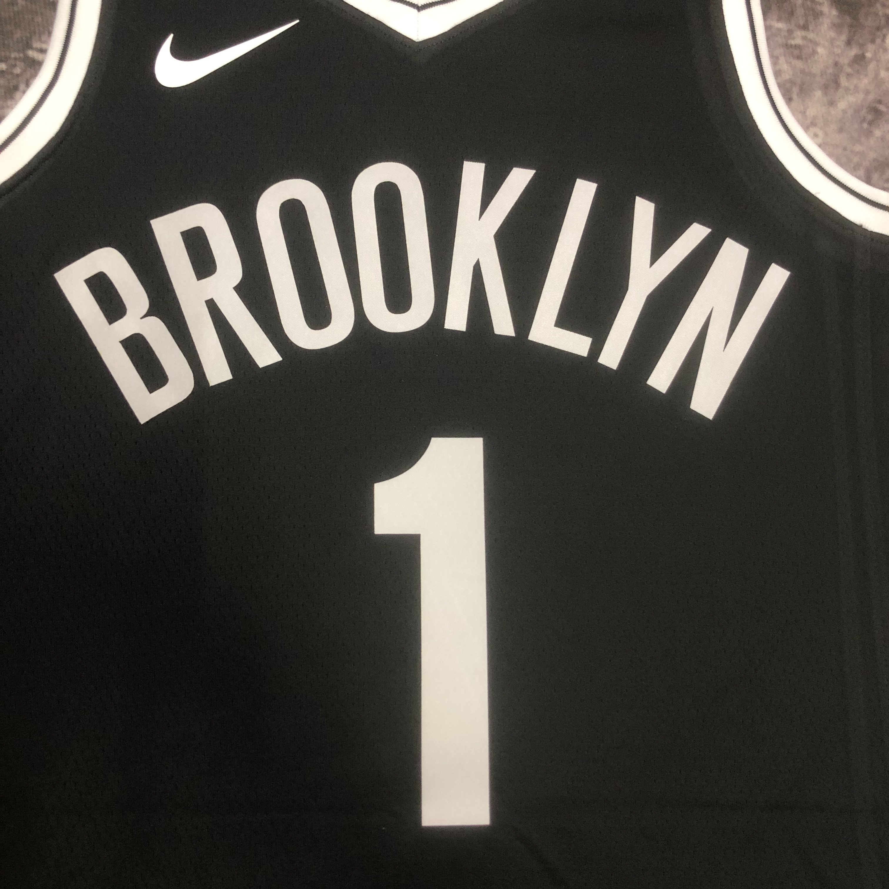 NBA Men 2023 Brooklyn Nets Black #1 BRIDGES Jersey High Quality Name and Number Print - leoleo123123