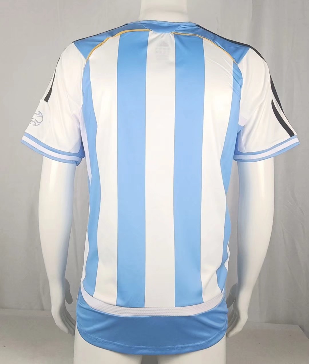 2006 Argentina Home Retro Jersey Fans Version - leoleo123123