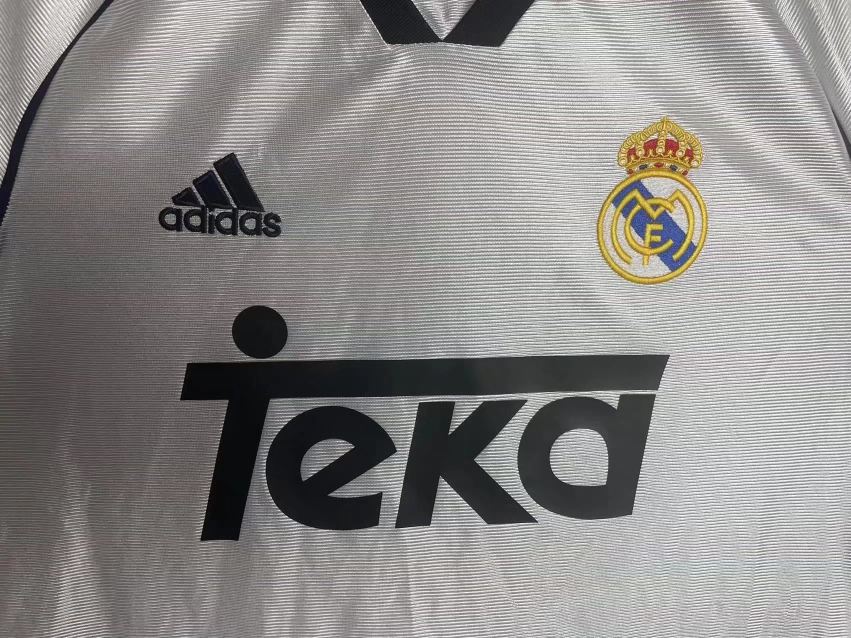 99/00 Real Madrid Home Retro Jersey Long Sleeve - leoleo123123