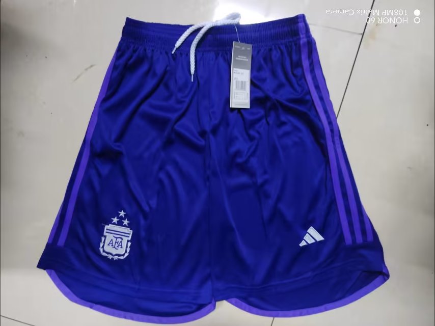 22/23 Argentina Away Pants Short - leoleo123123
