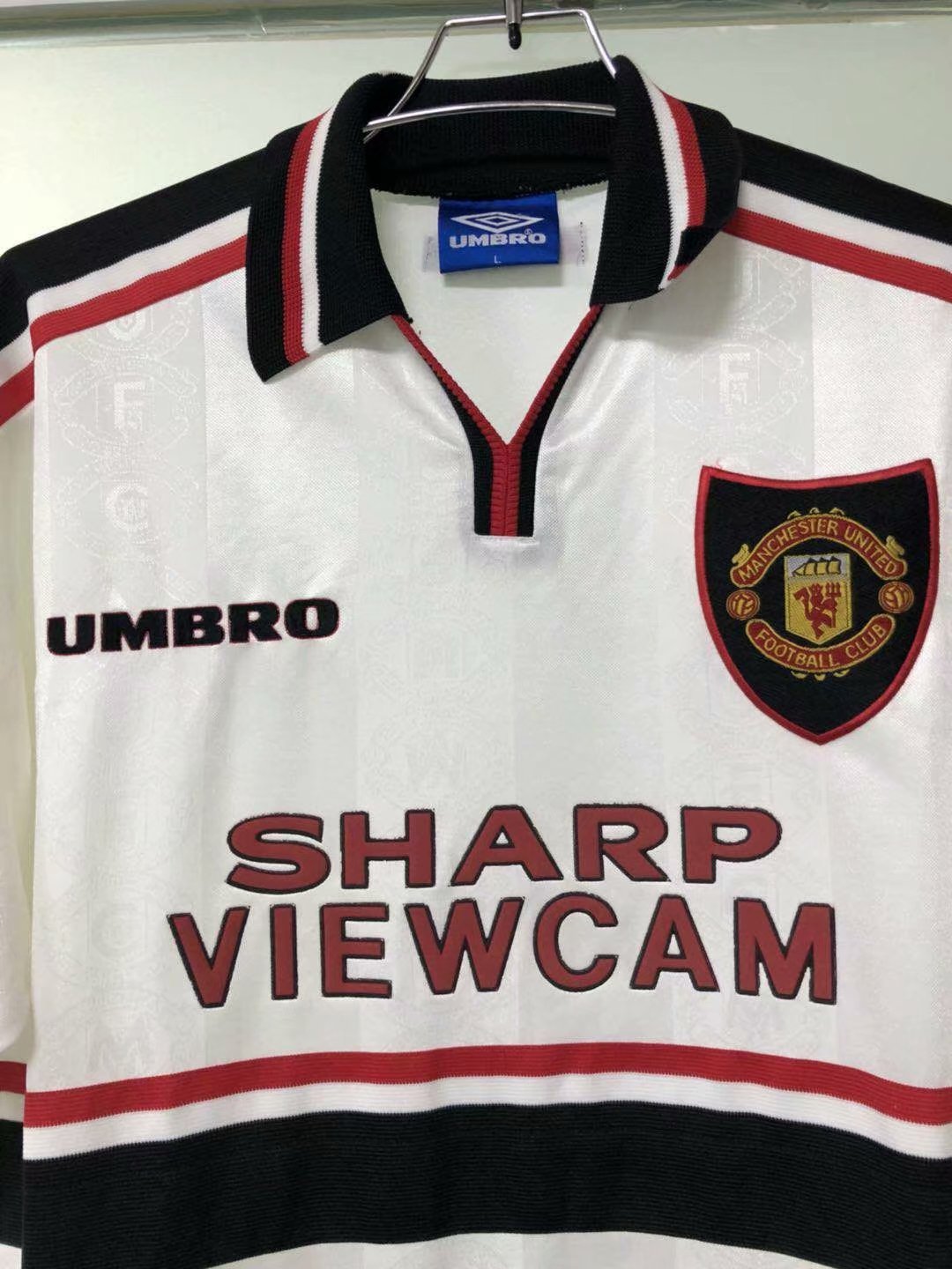 98-99 Man United Away Retro Jersey - leoleo123123
