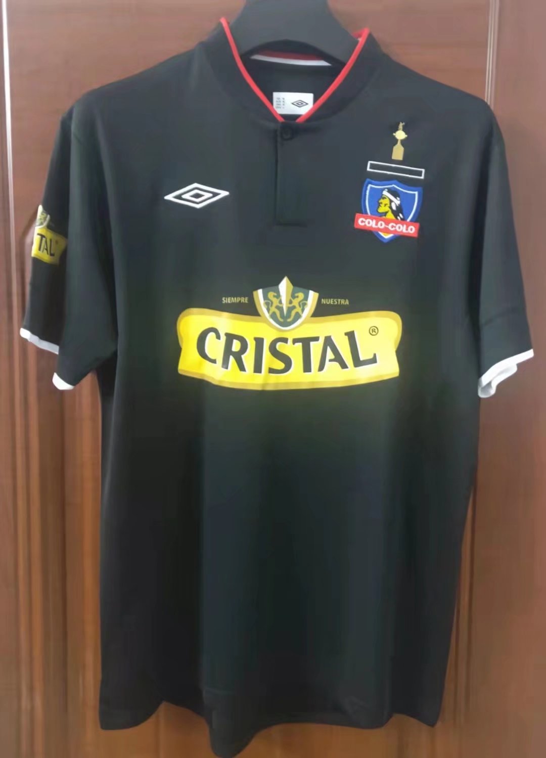 2013 Colo-Colo Away Black Retro Soccer Jersey - leoleo123123