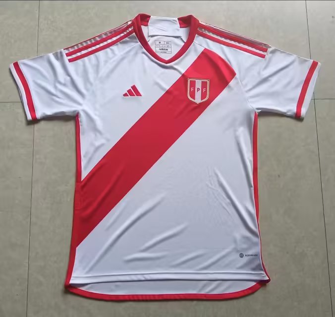 23/24 Peru Home Jersey Fans Version 1:1 Quality - leoleo123123