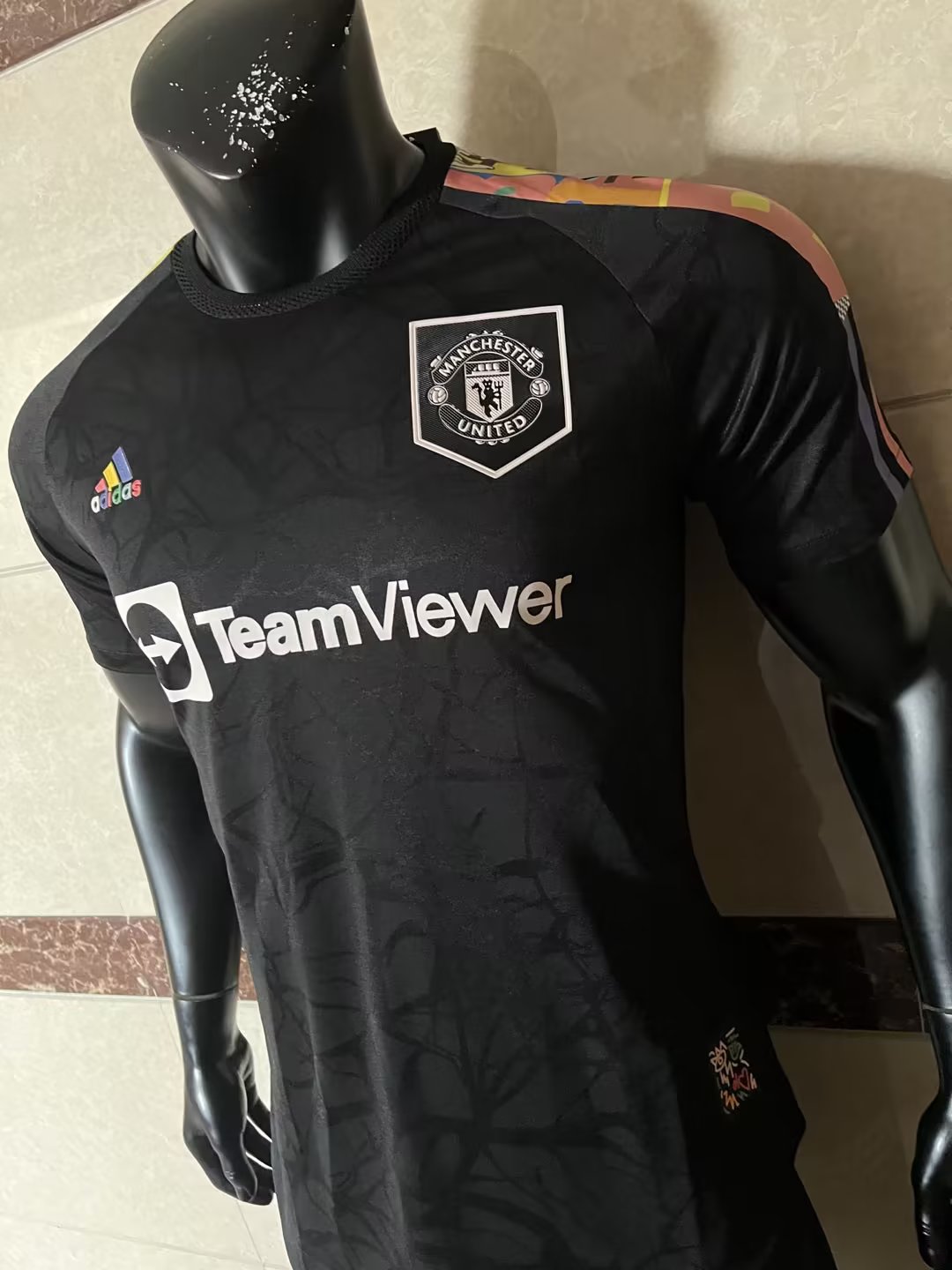 23/24 Man United Special Black Jersey Player Version 1:1 Quality - leoleo123123