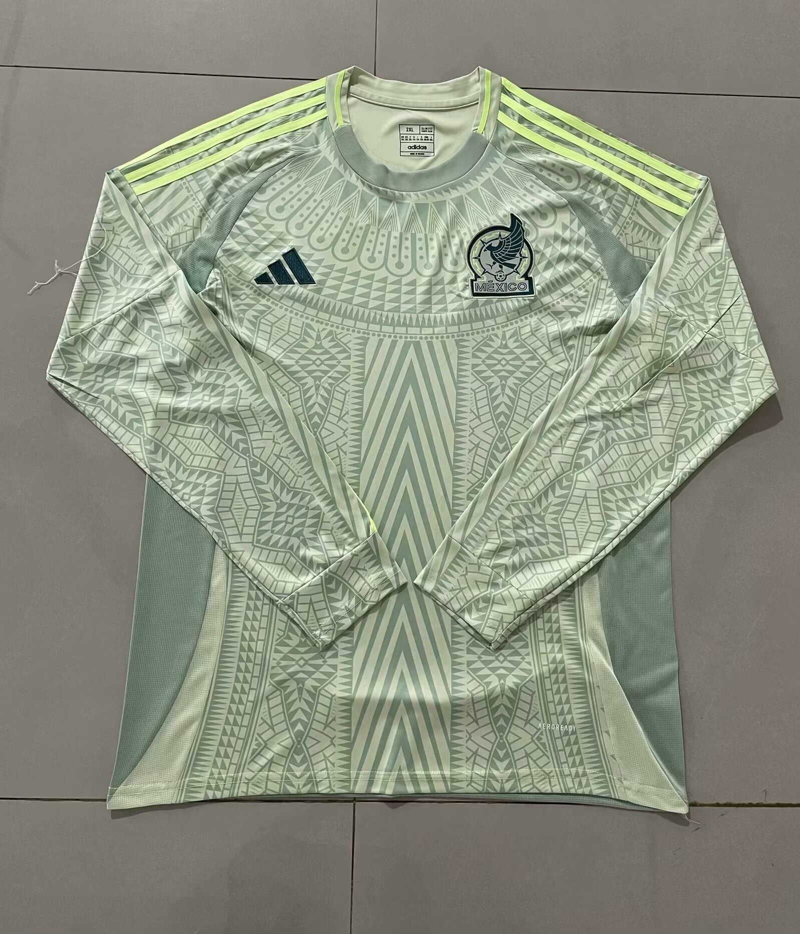 2024 Mexico Away Jersey Long Sleeve Fans Version 100pcs - leoleo123123