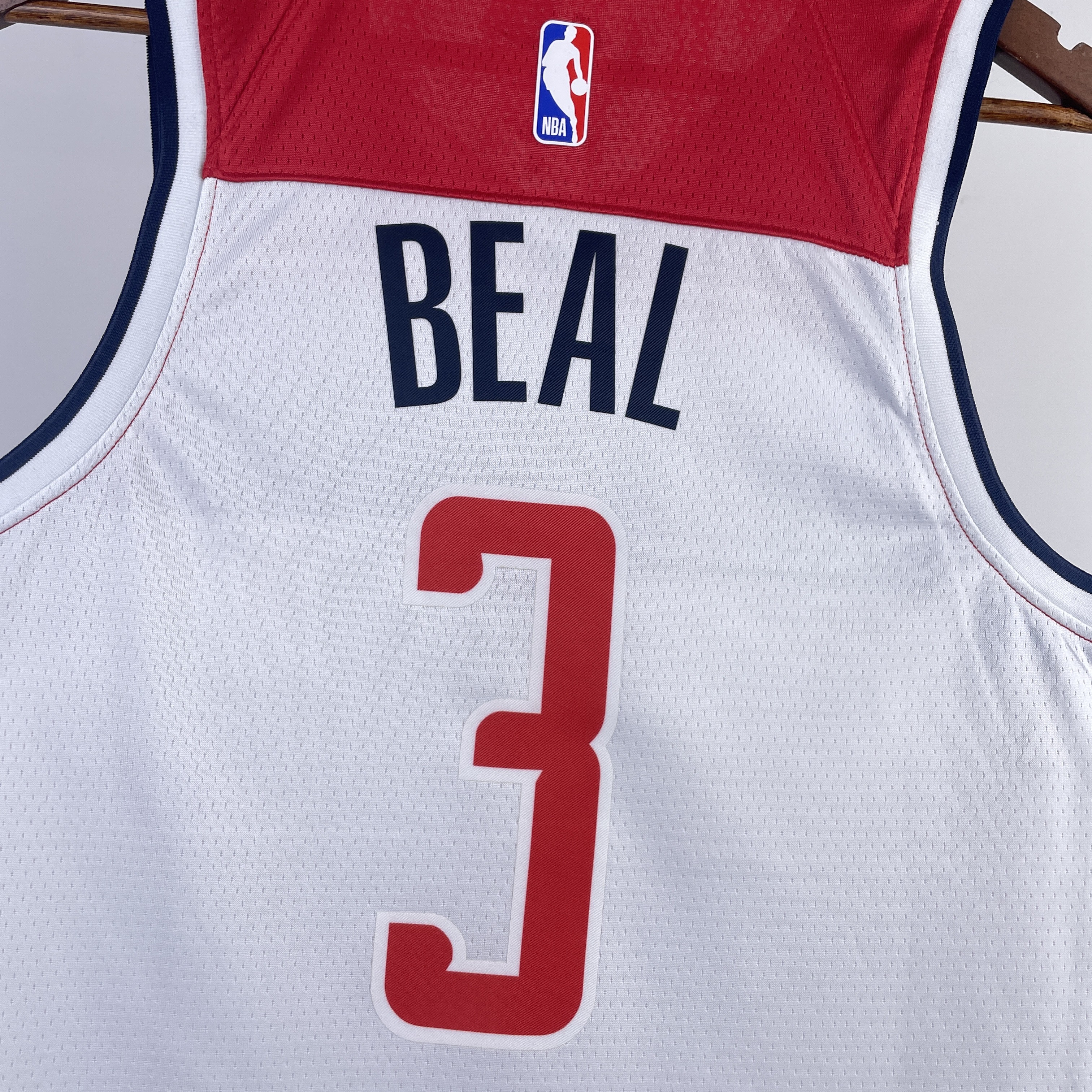 NBA Men 2023 Washington Wizards White #3 BEAL Jersey High Quality Name and Number Print - leoleo123123