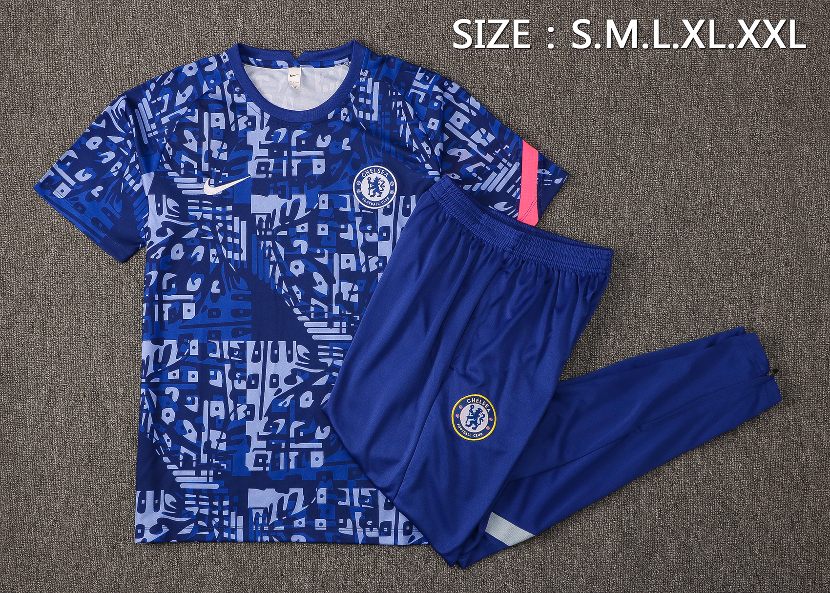 21-22 Chelsea Blue Training Tracksuit Thai Quality - leoleo123123