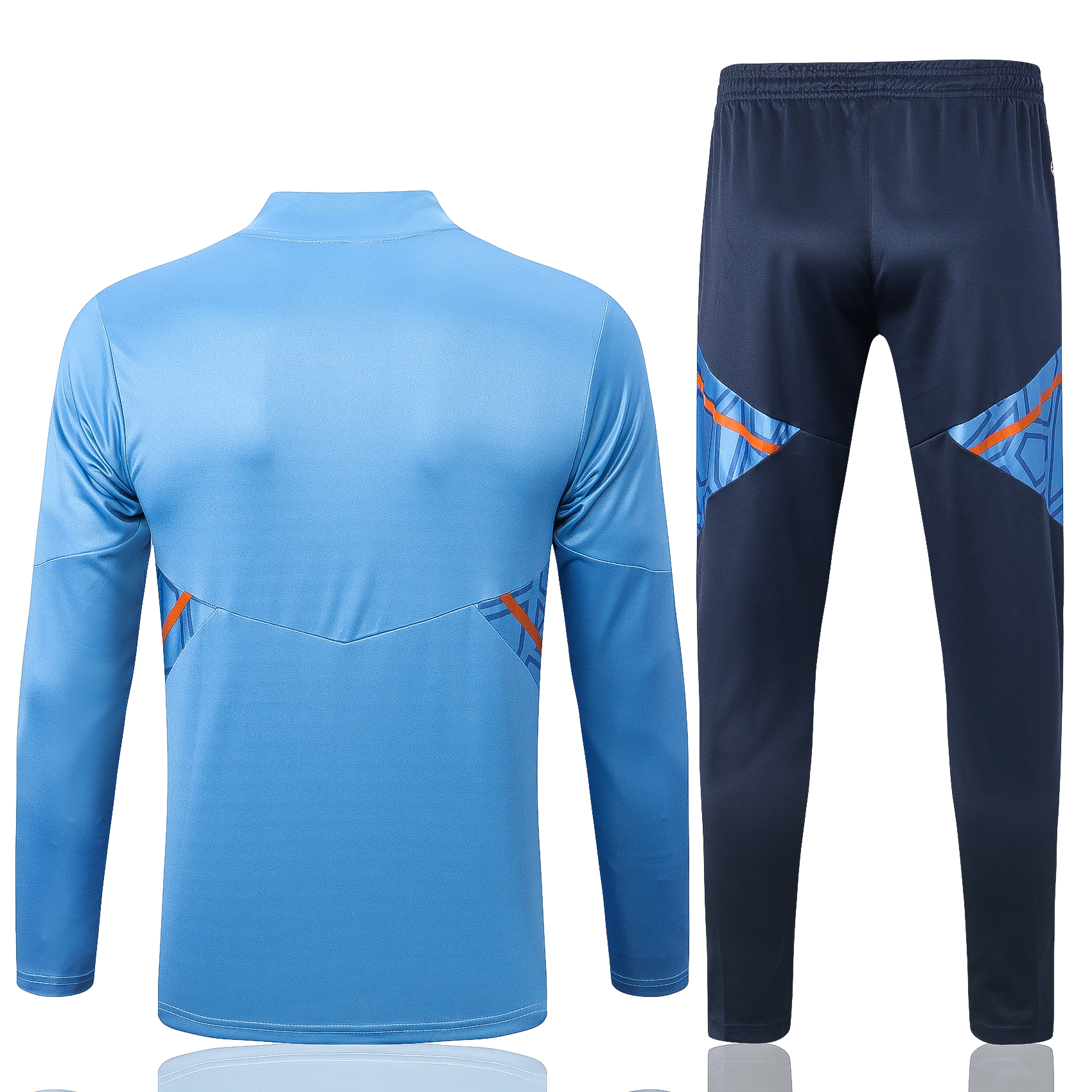 22/23 Man United Lake Blue Sweater Tracksuit Thai Quality - leoleo123123