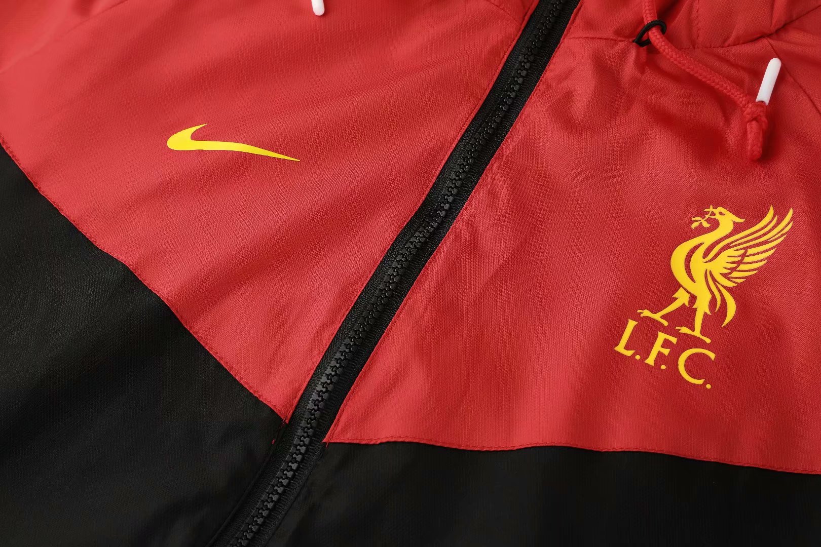 20-21 Liverpool Black Windbreaker Jacket Thai Quality - leoleo123123