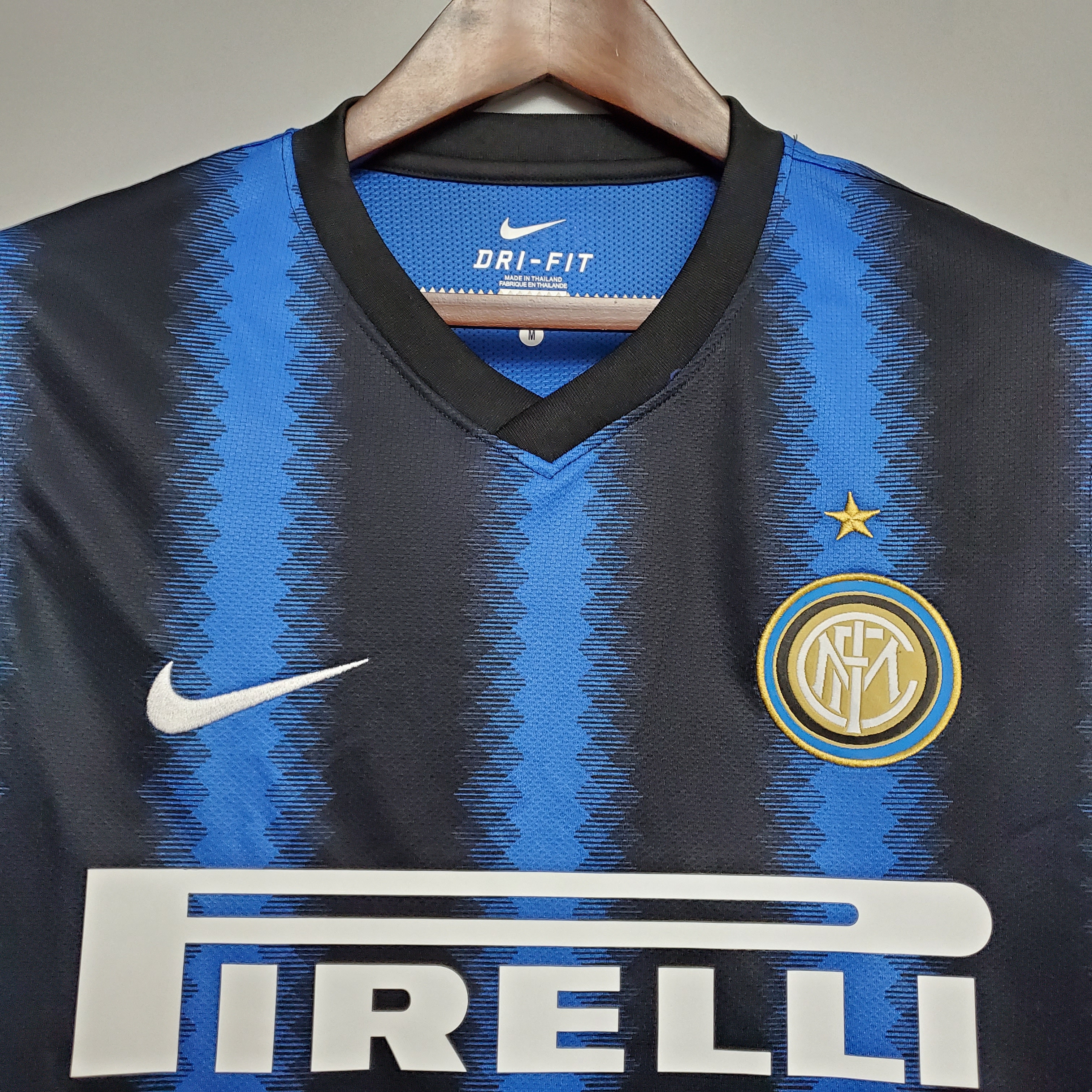 10-11 Inter Mlian Home Retro Jersey - leoleo123123
