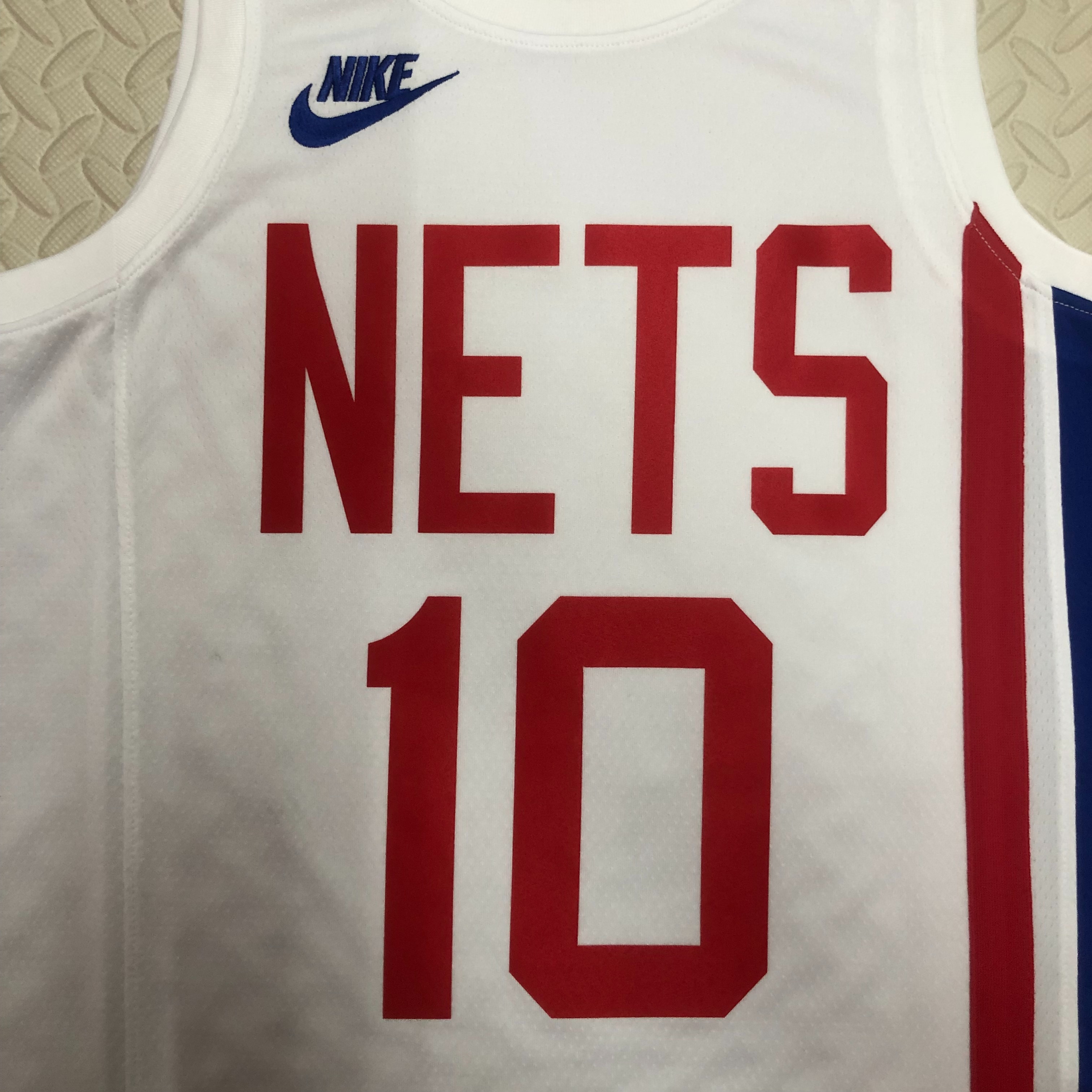 NBA Men Season 2023 Brooklyn Nets White #10 SIMMONS Jersey High Quality Name and Number Print - leoleo123123