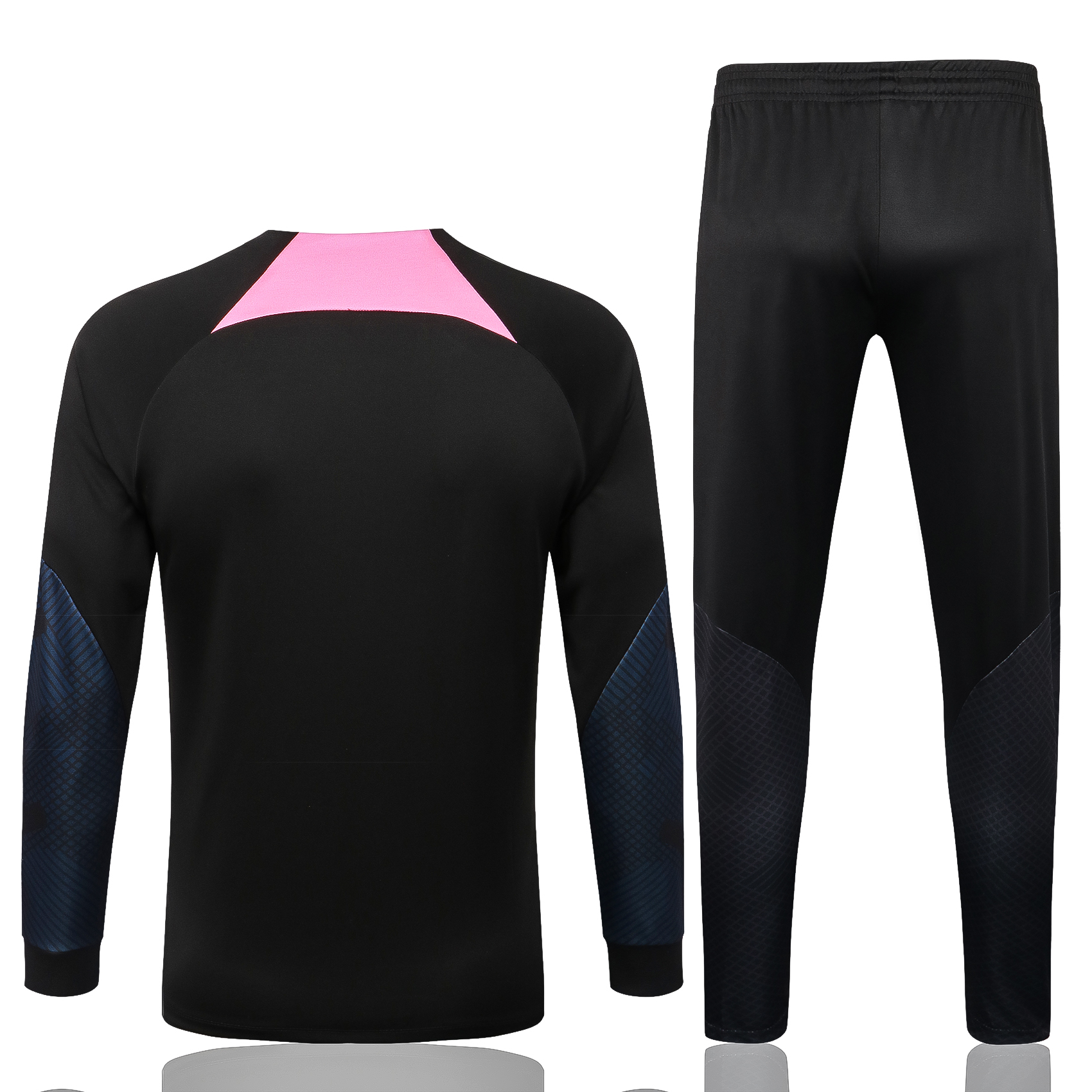 22/23 Liverpool Black with Pink Collar Jacket Tracksuit Thai Quality - leoleo123123