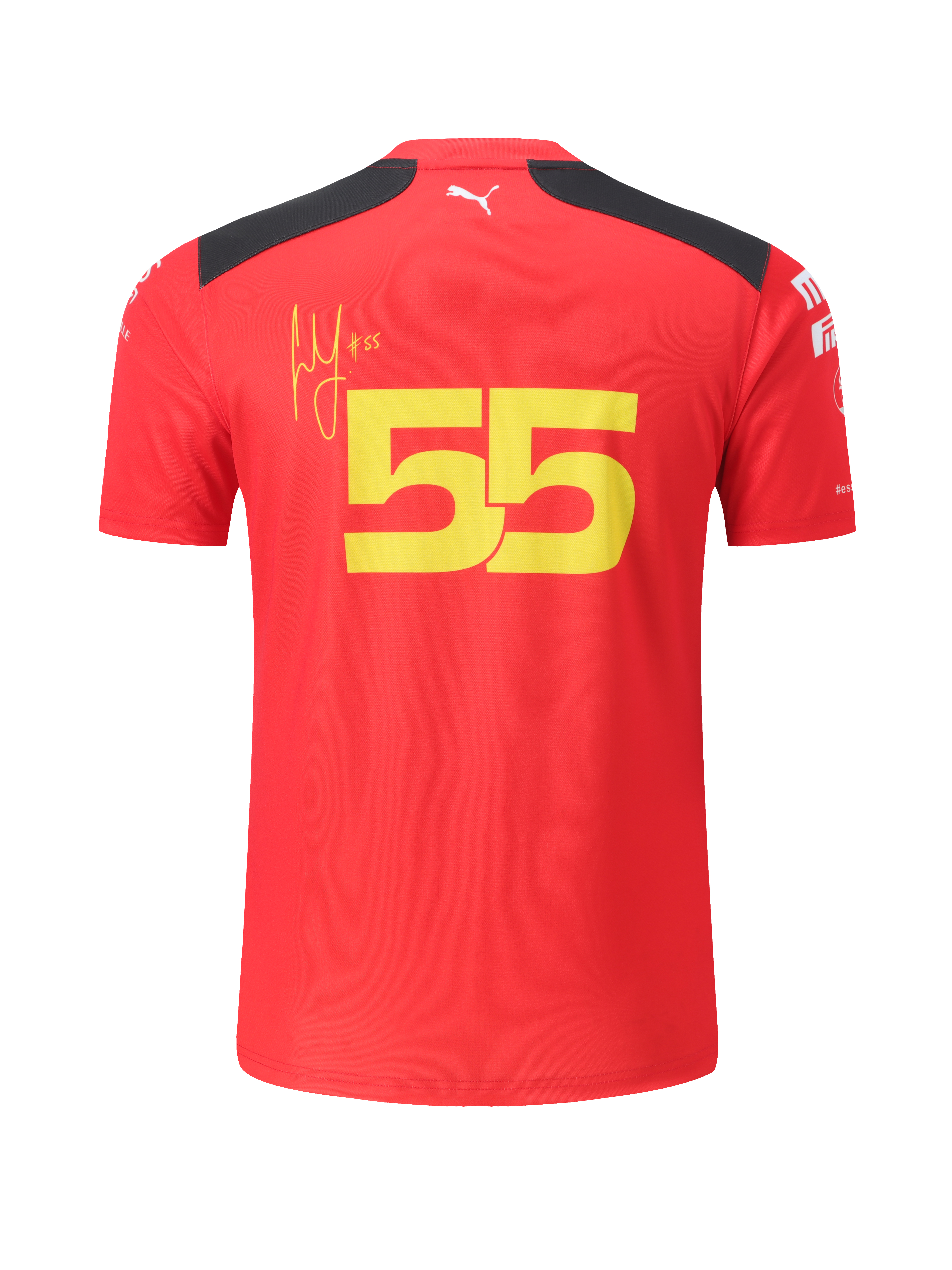 2023 Ferrari F1 Team POLO Round Collar T-Shirt - leoleo123123