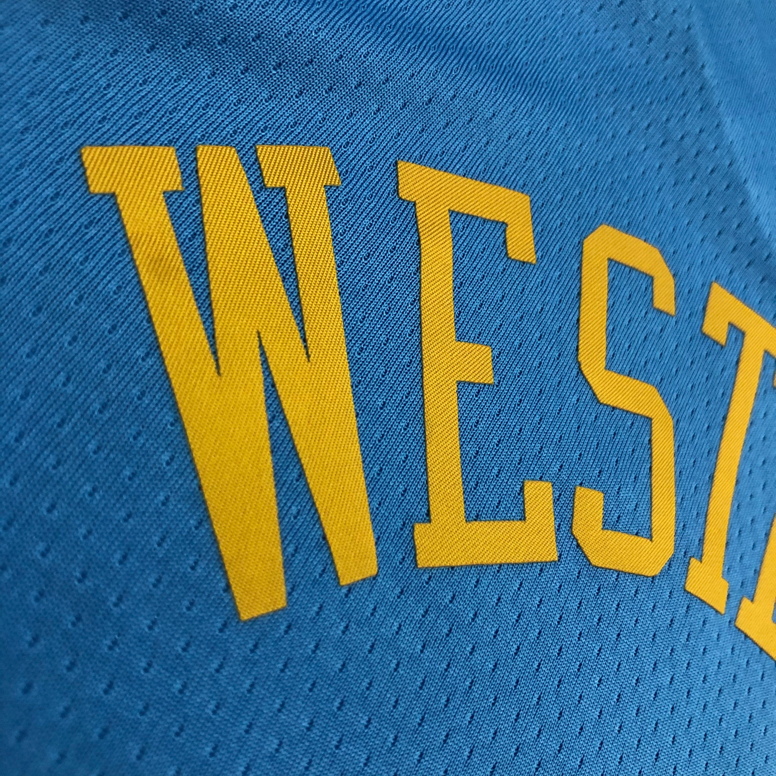 NBA Season 2021 Los Angeles Lakers Minneapolis Blue #0 WESTBROOK Round Neck Jersey High Quality Name and Number Print - leoleo123123