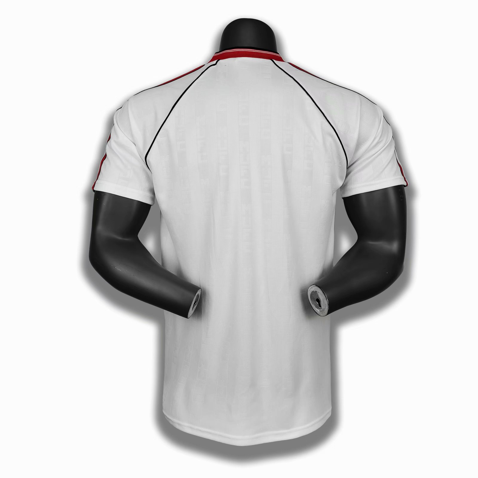 1988 Man United White Retro Jersye - leoleo123123