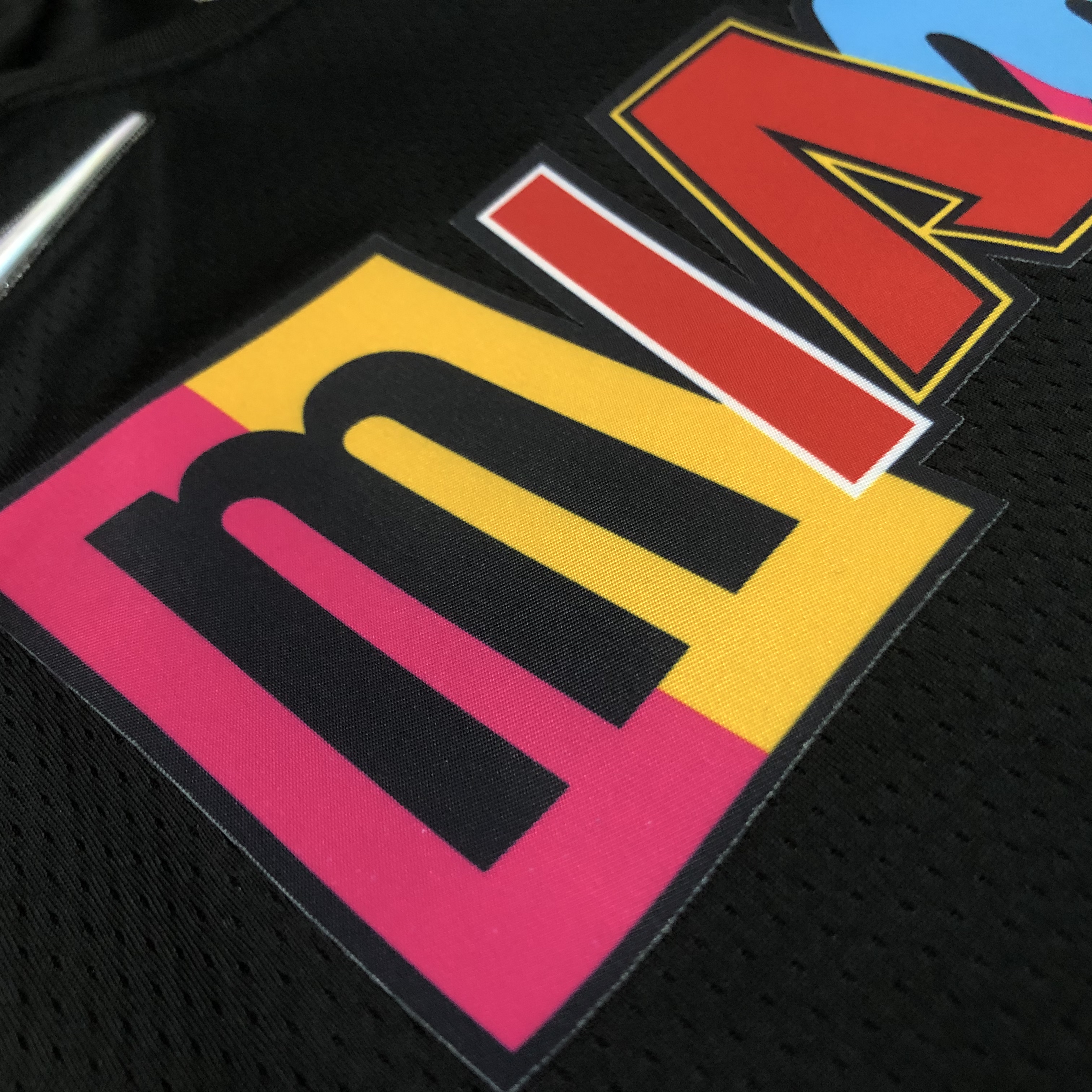 NBA Men 75th Anniversary Season 2022 Miami Heat Black #13 ADEBAYO Jersey High Quality Name and Number Print - leoleo123123