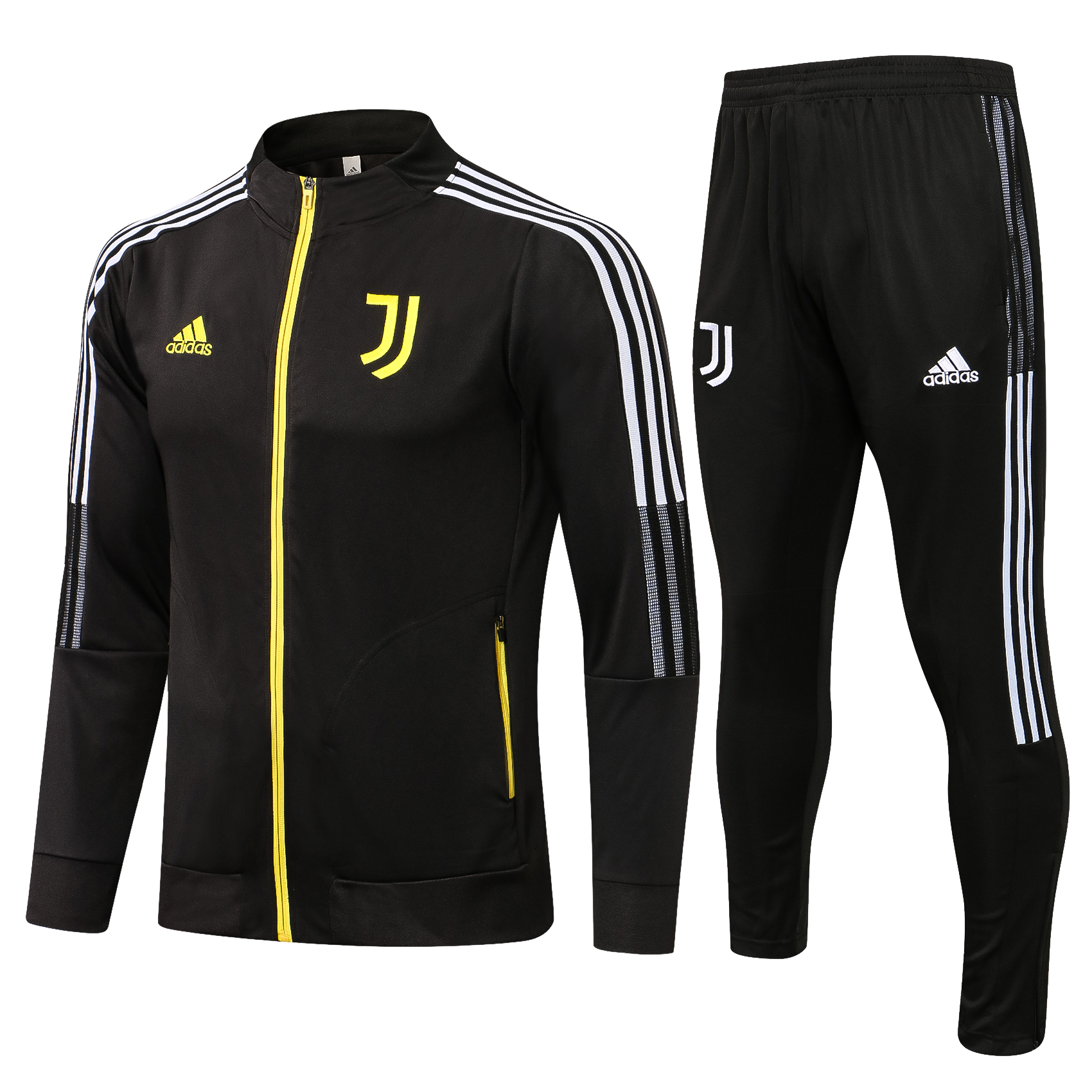 21/22 Juventus Black Jacket Tracksuit Thai Quality - leoleo123123