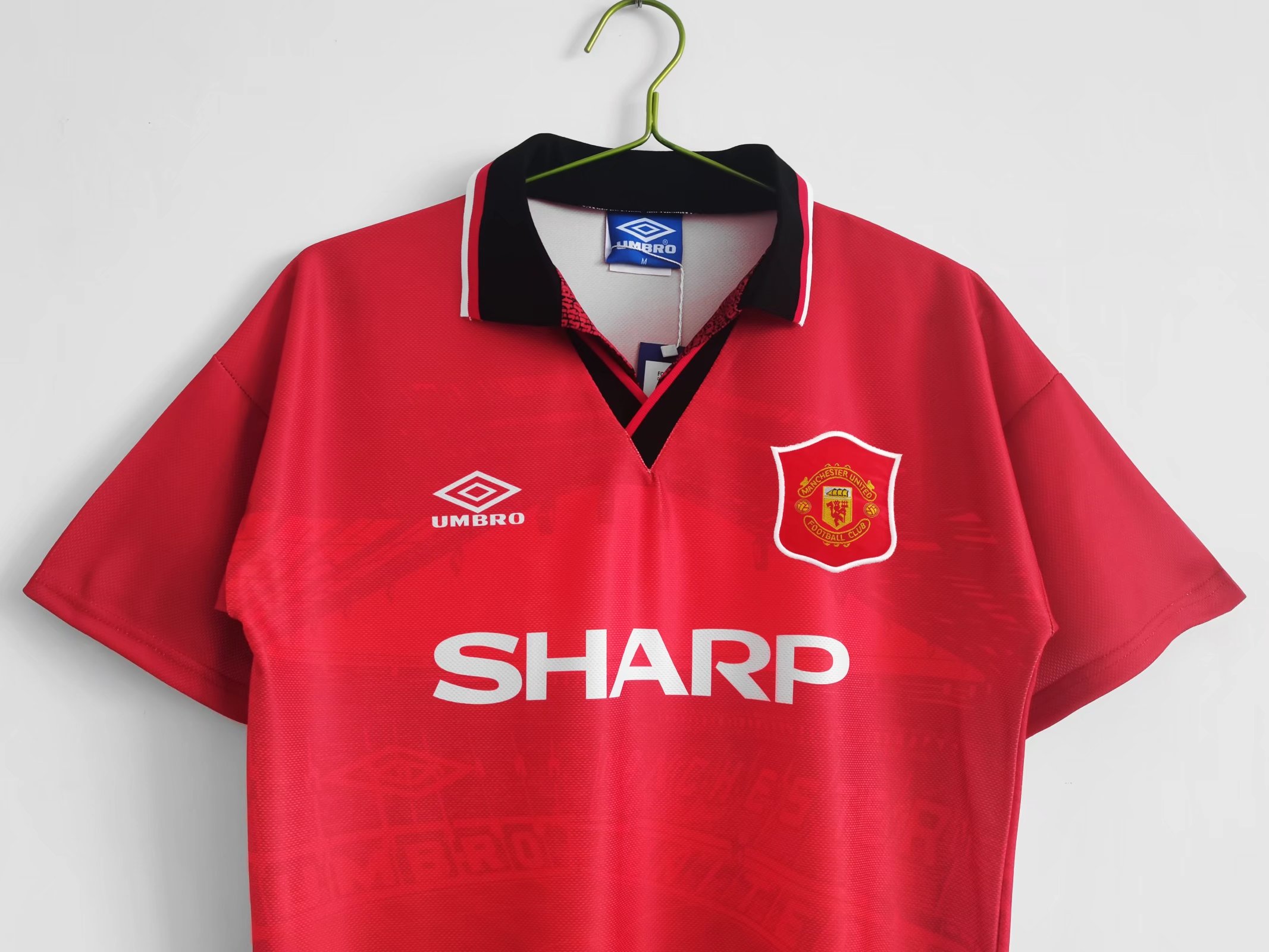 94-96 Man United Home Retro Jersey - leoleo123123