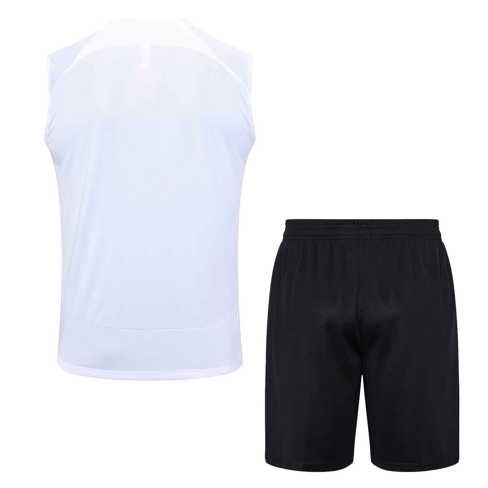 23/24 Corinthians White Vest and Short Pant Training Set - Training Tracksuit - leoleo123123