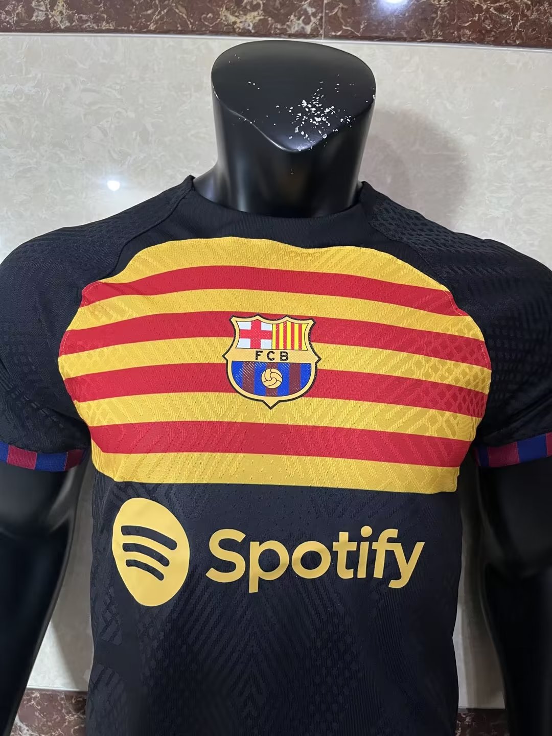 23/24 Barcelona Black Jersey Player Version 1:1 Quality - leoleo123123