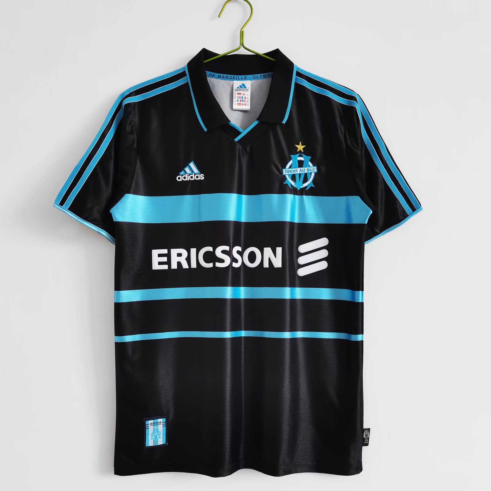 99/00 Marseille Third Retro Jersey - leoleo123123