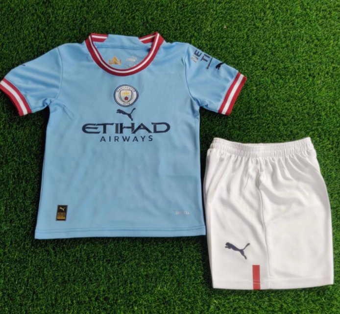 22/23 Man City Home Kids - leoleo123123
