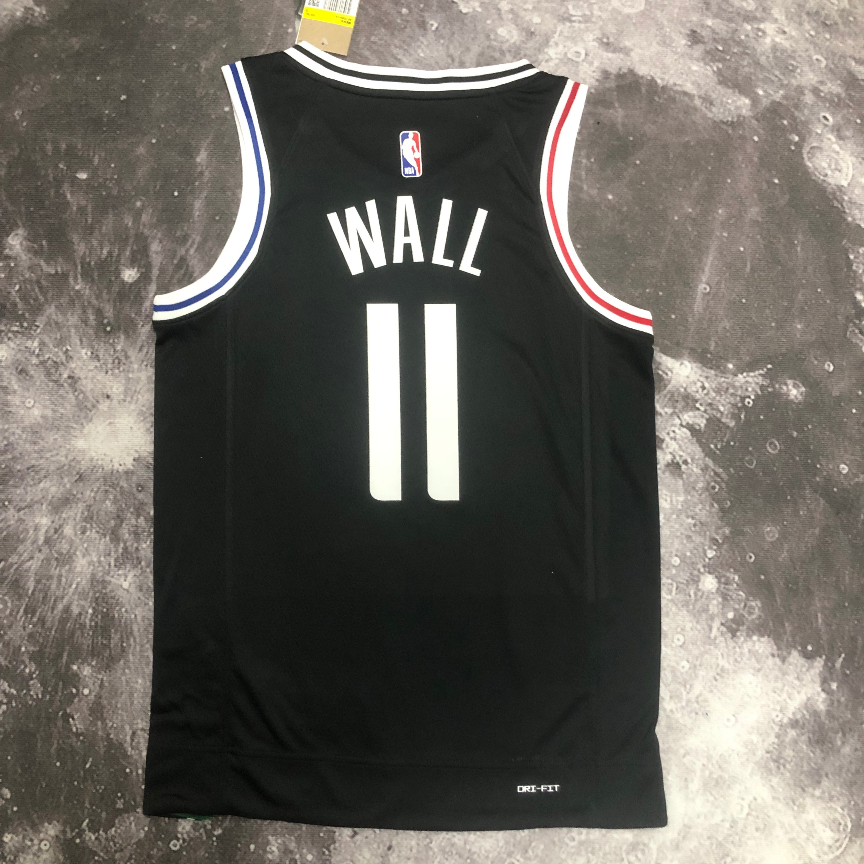 NBA Men Season 2023 Los Angeles Clippers Black City Edition #11 WALL Jersey High Quality Name and Number Print - leoleo123123