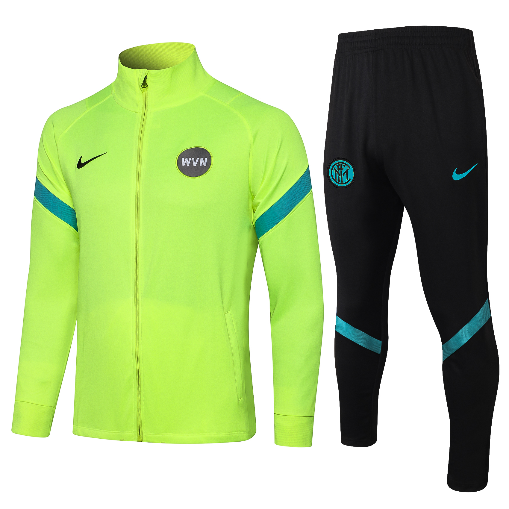 21/22 Inter Milan Green Jacket Tracksuit Thai Quality - leoleo123123