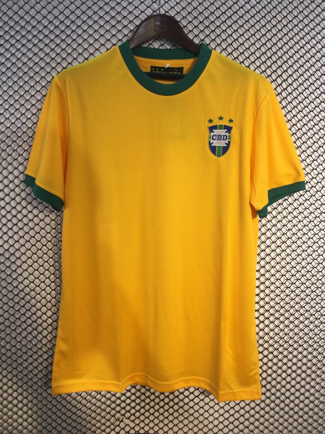 1970/1972 Brazil Home Retro Jersey - leoleo123123
