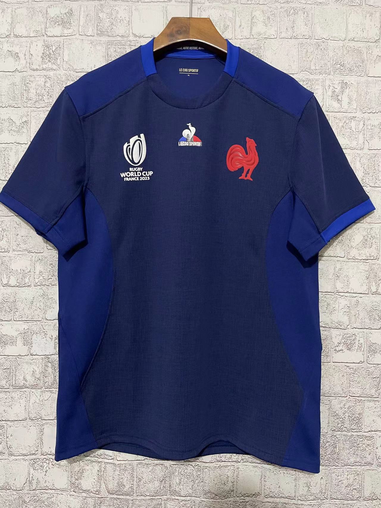 Rugby World Cup 2023 France Home Rugby Jersey High Quality - leoleo123123