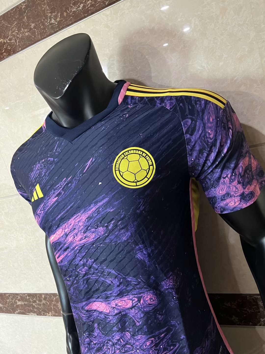 23/24 Colombia Away Jersey Player Version 1:1 Quality - leoleo123123