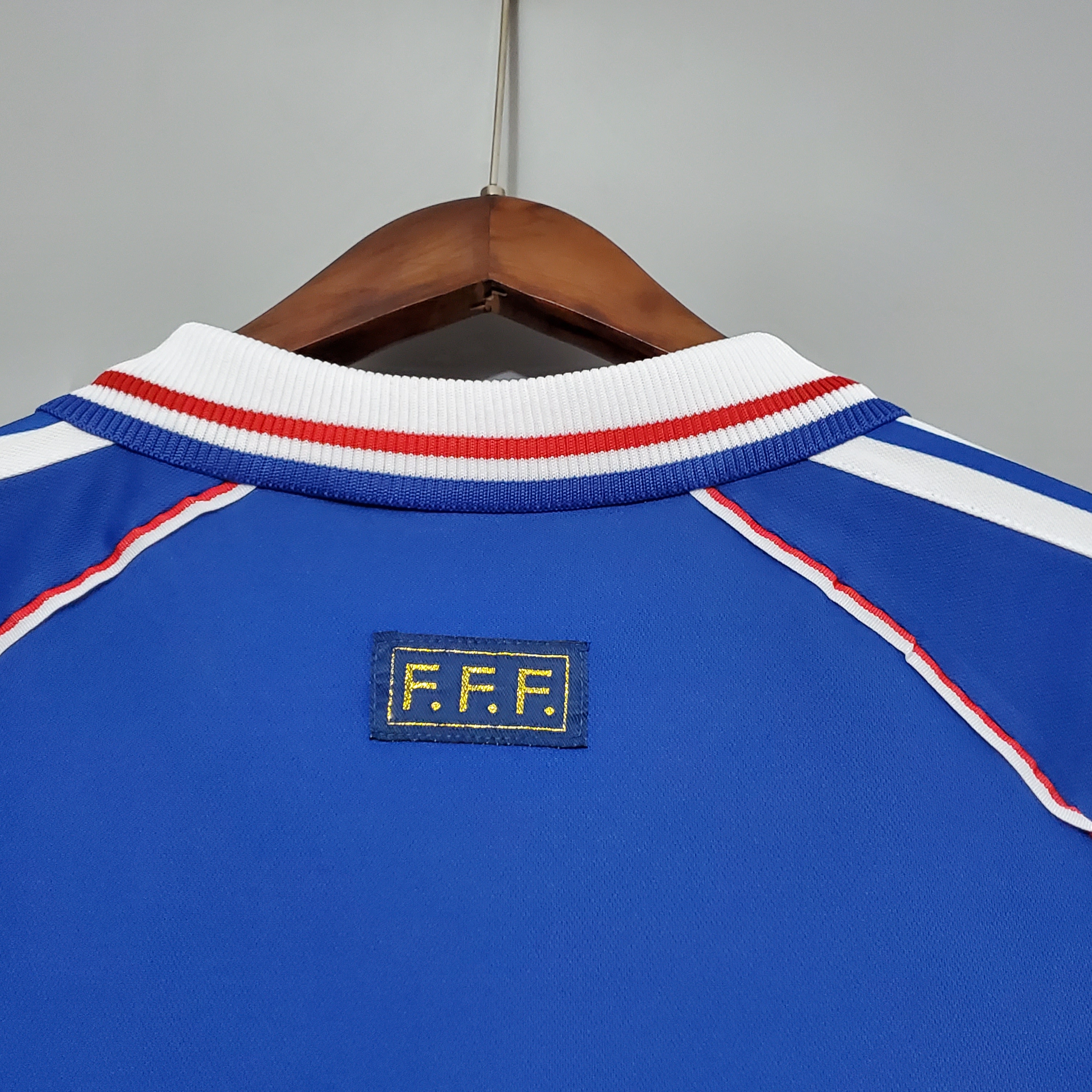 1998 France Home Retro Jersye - leoleo123123