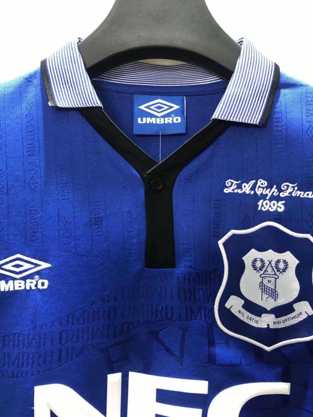 94-95 Everton Home Retro Jersey - leoleo123123