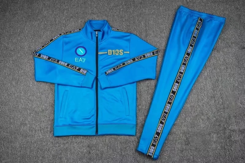 22-23 Napoli Blue Jacket Tracksuit Thai Quality - leoleo123123