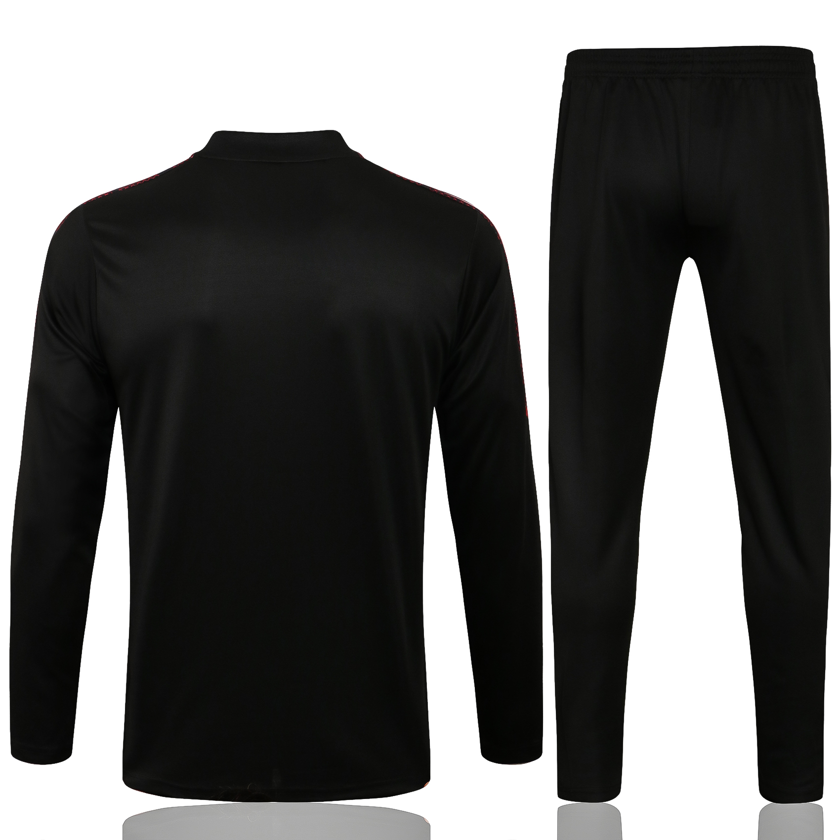 21-22 Sao Paulo Black Sweater Tracksuit Thai Quality - leoleo123123