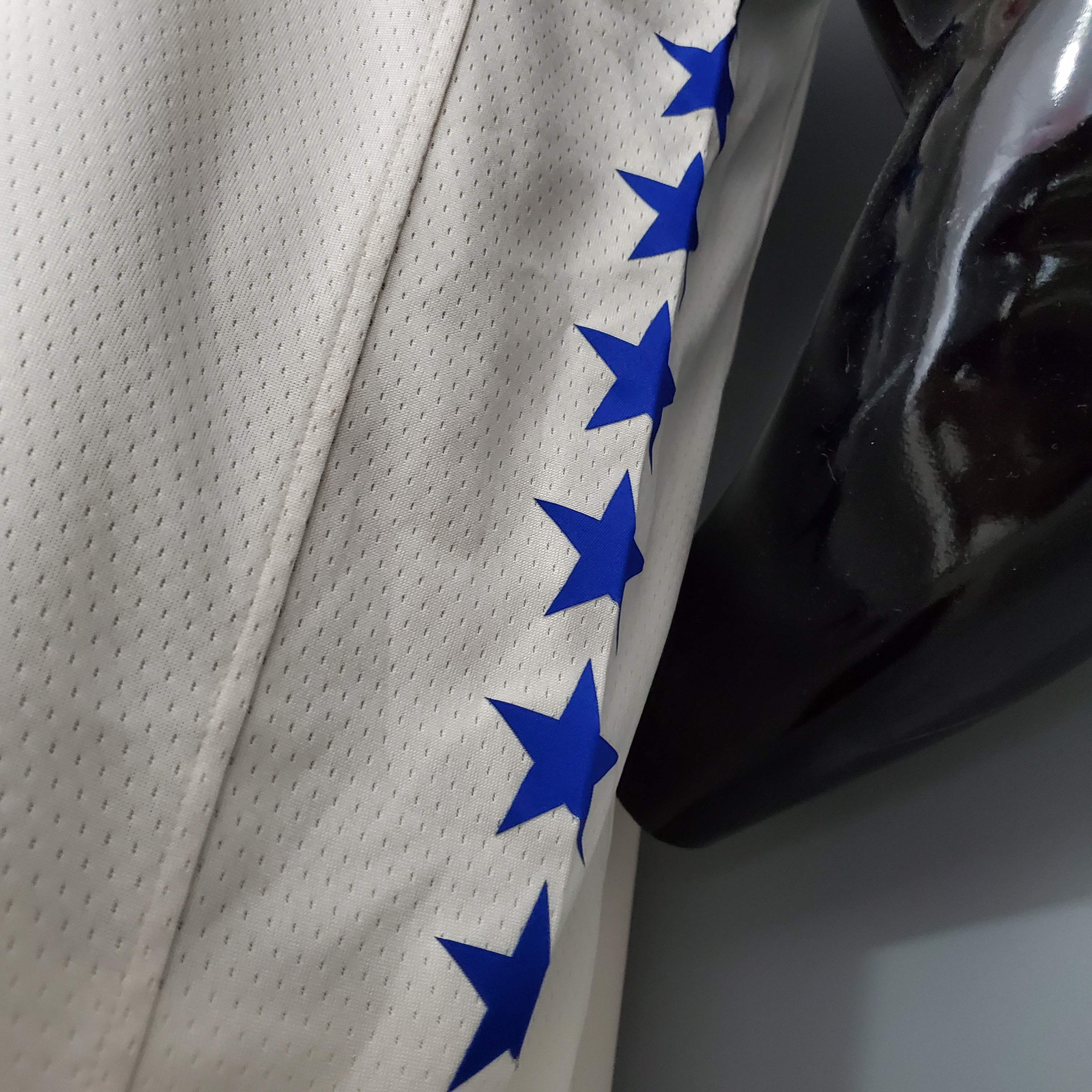 NBA Men Season 2021 Philadelphia 76ers White Rewarding Version #3 IVERSON Jersey High Quality Name and Number Print - leoleo123123