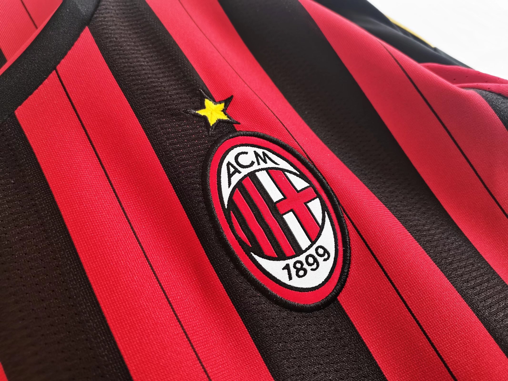 13/14 AC Milan Home Retro Jersey Long Sleeve - leoleo123123