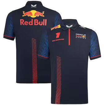 2023 Red Bull Racing Dark Blue F1 Team POLO T-Shirt - leoleo123123