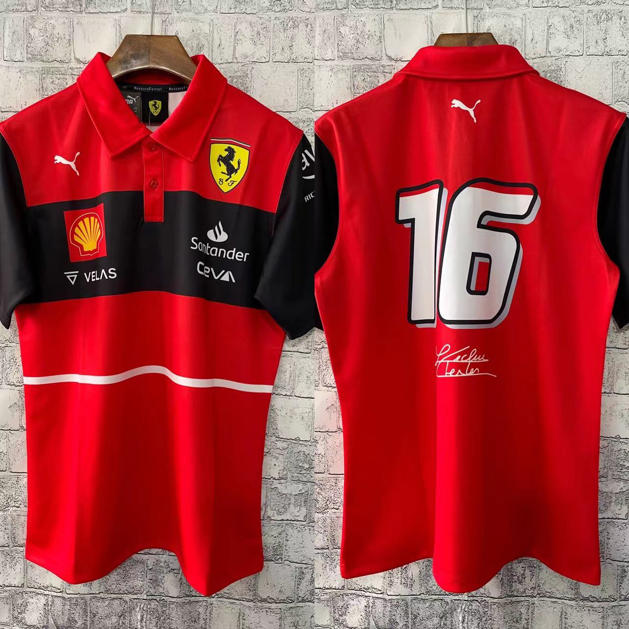 2023 Ferrari F1 Team POLO T-Shirt - leoleo123123