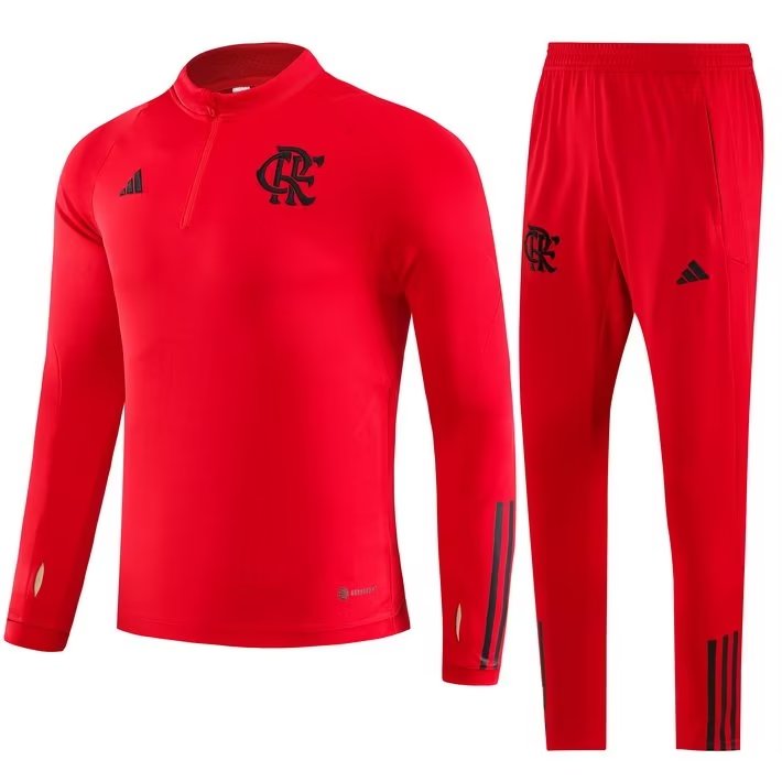23/24 Flamengo Kids Red Sweater Tracksuit Thai Quality - leoleo123123