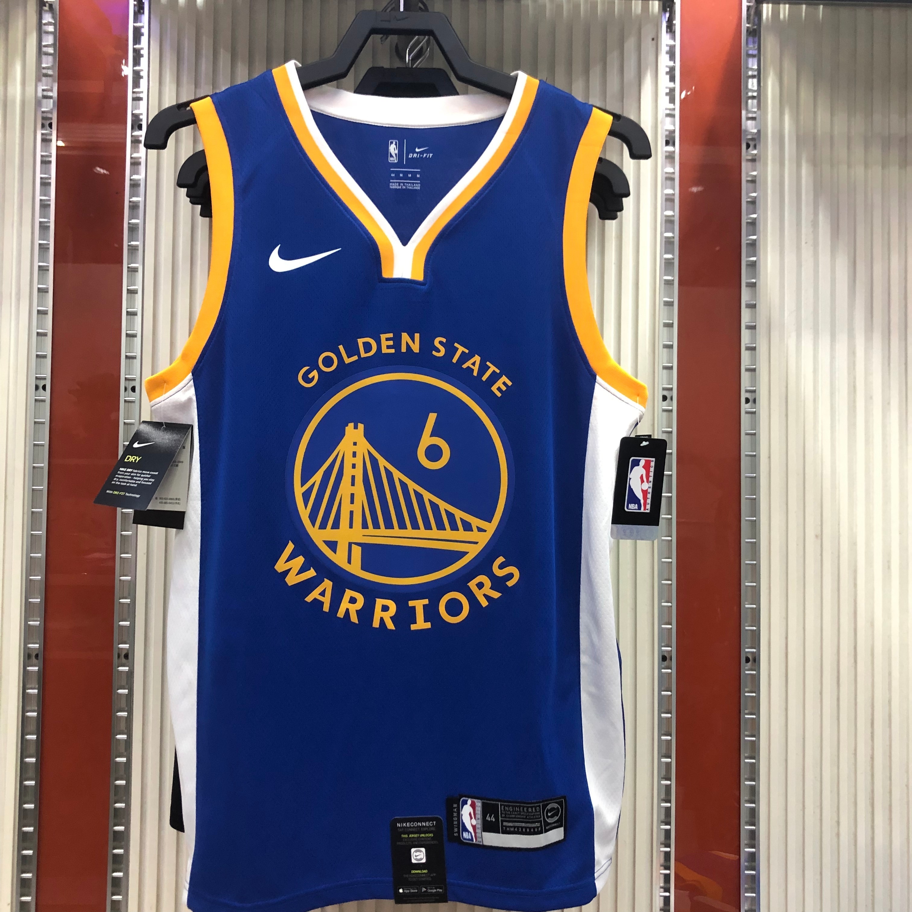 NBA Men Golden State Warriors Blue #6 YOUNG Jersey High Quality Name and Number Print - leoleo123123