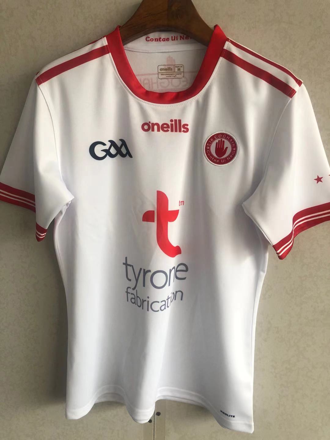 Rugby Tyrone GAA Home 2-Stripe Jersey - leoleo123123