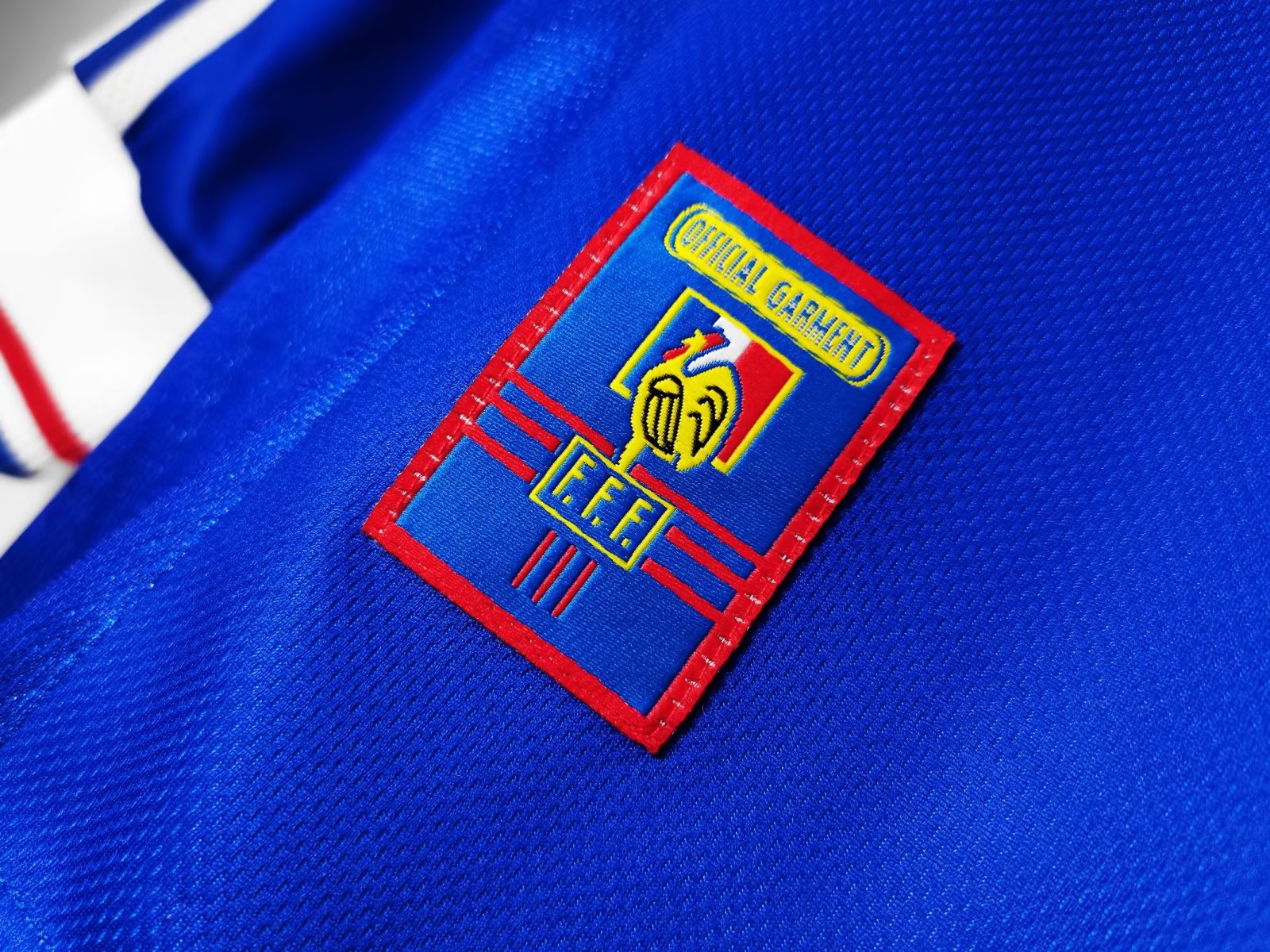 1998 France Home Retro Jersey Long Sleeve - leoleo123123