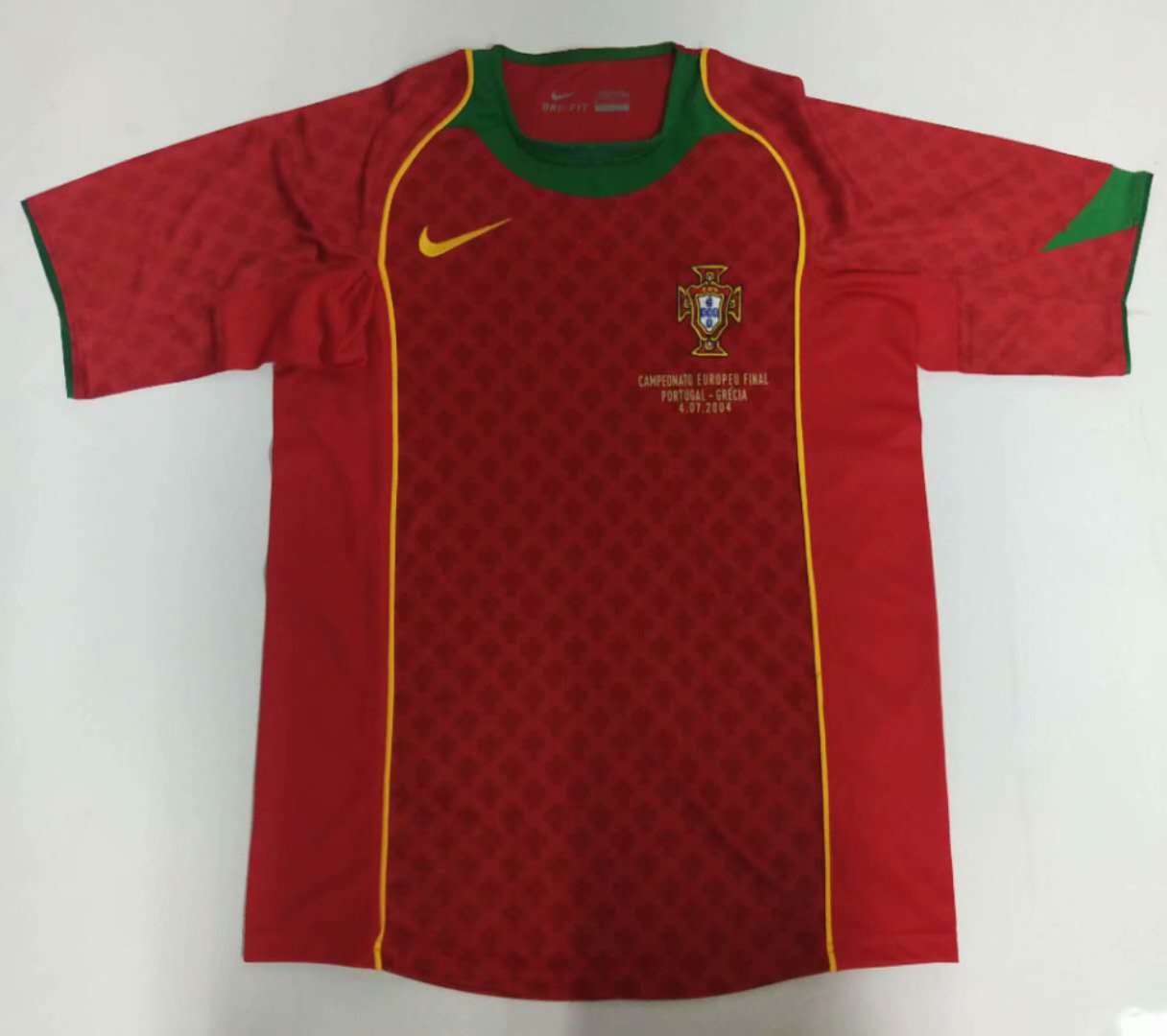 2004 Portugal Home Retro Jersey - leoleo123123