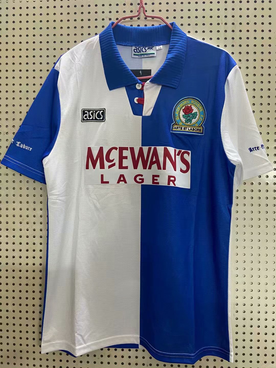 94/95Blackburn Rovers Home Retro Soccer Jersey Thai Quality - leoleo123123