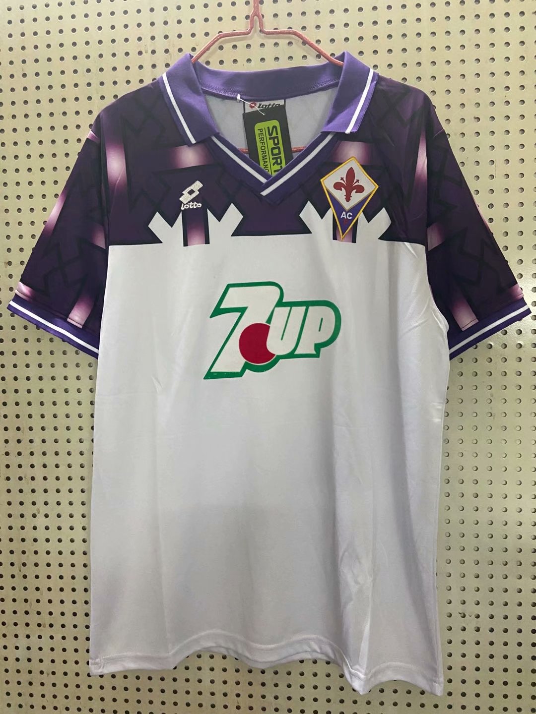 92-93 Florentine Away Retro Jersey - leoleo123123