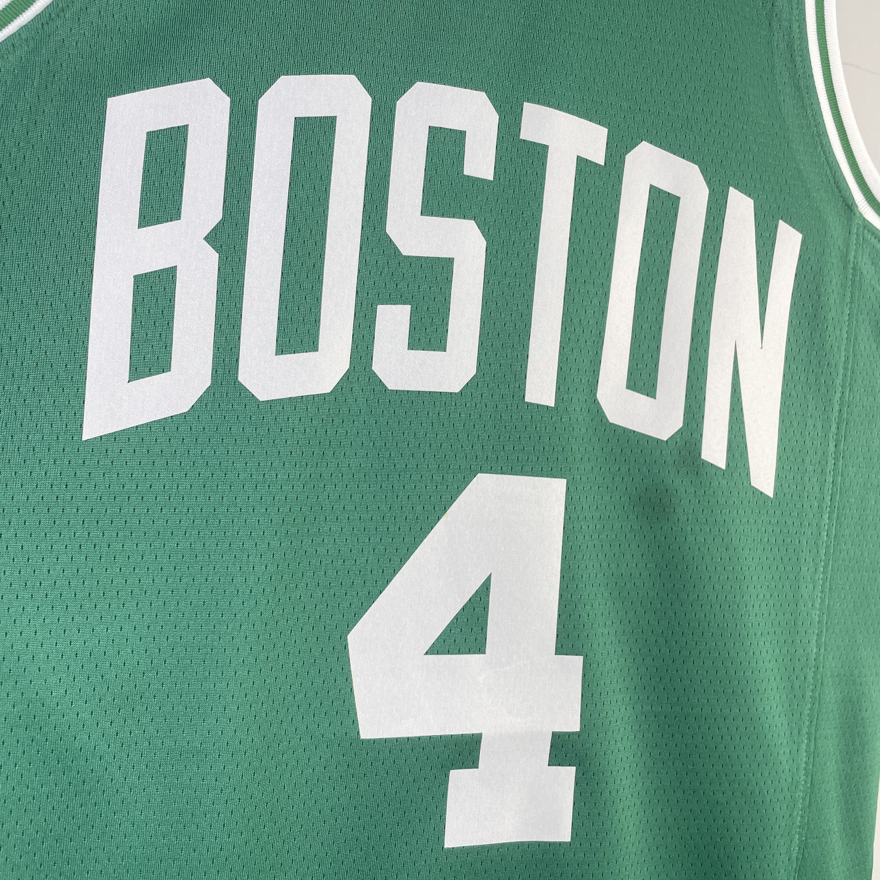 NBA Men Season 2023 Boston Celtics Green #4 HOLIDAY Jersey High Quality Name and Number Print - leoleo123123