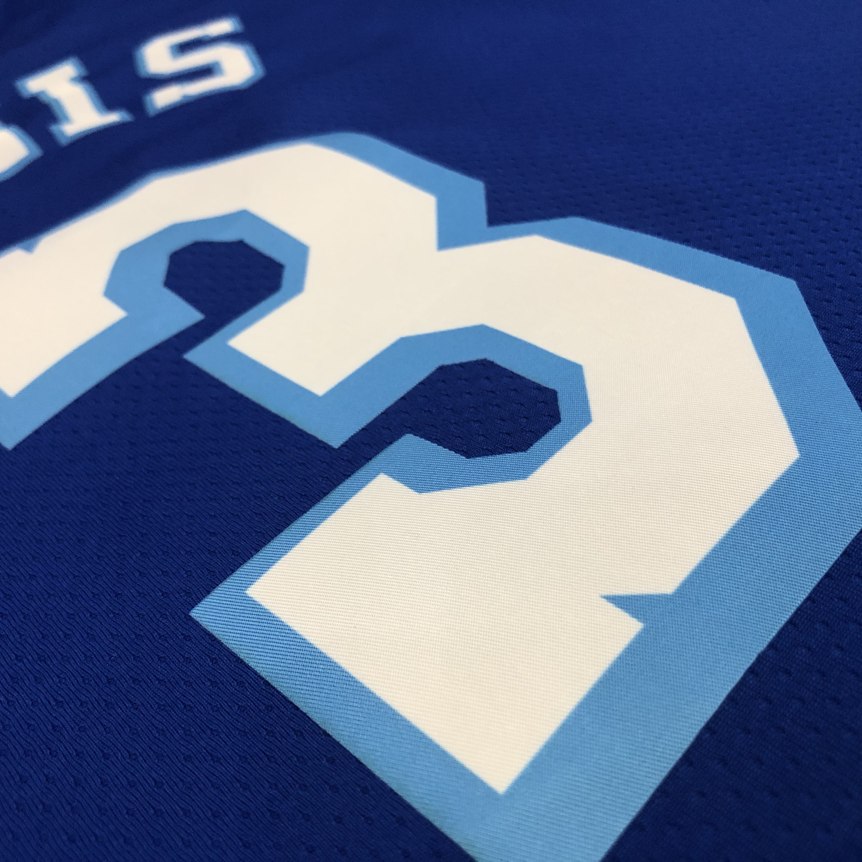 NBA Men Los Angeles Lakers Retro in Latin with Crenshaw #3 DAVIS Blue Round Neck Jersey High Quality Name and Number Print - leoleo123123
